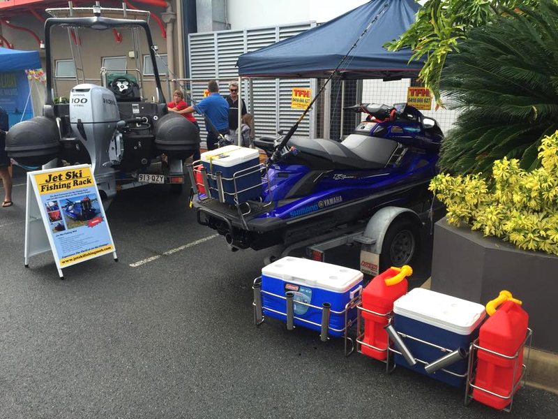 June 2015 fishing racks