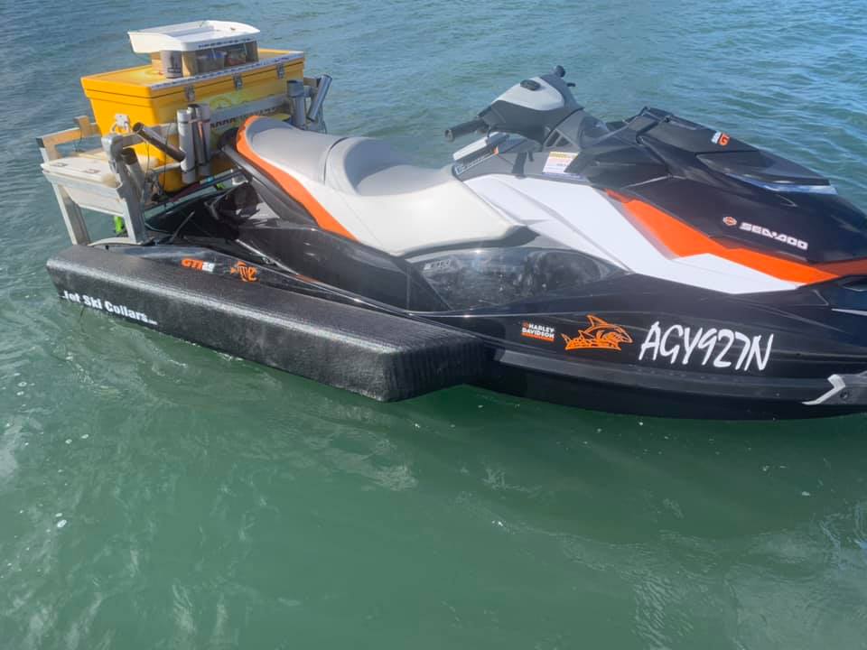 Jet Ski Collars owner setup photo