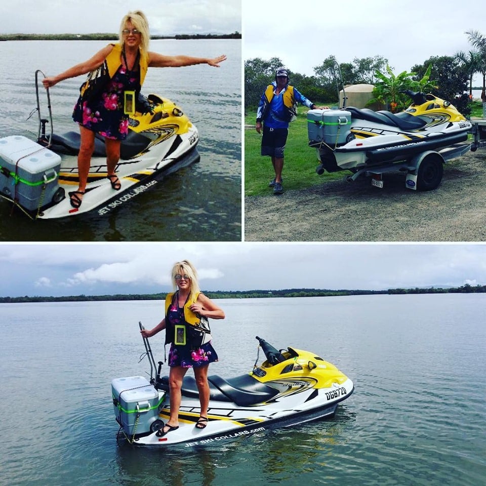 Jet Ski Collars owner setup photo