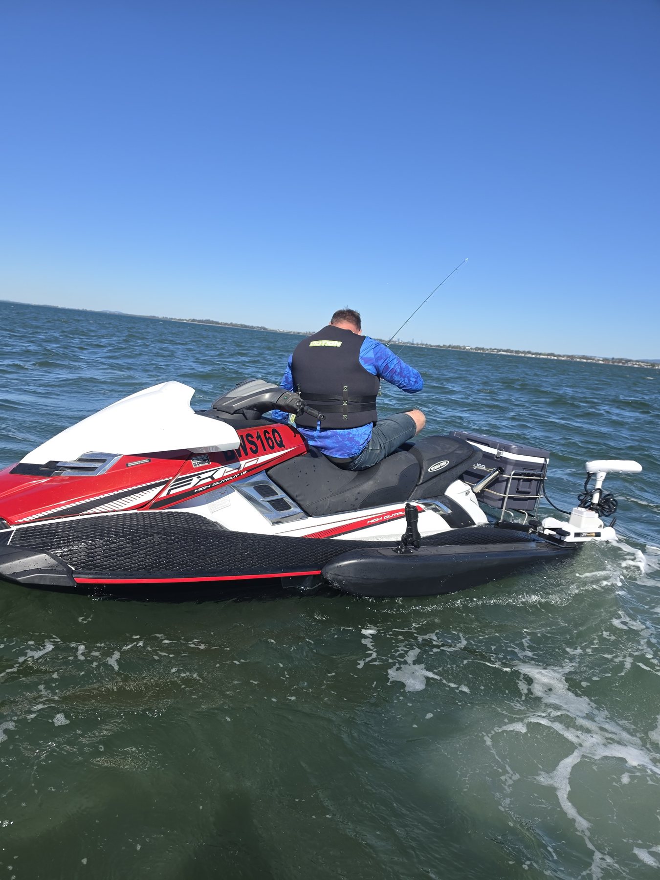 JFM Spot Lock being tested on the water